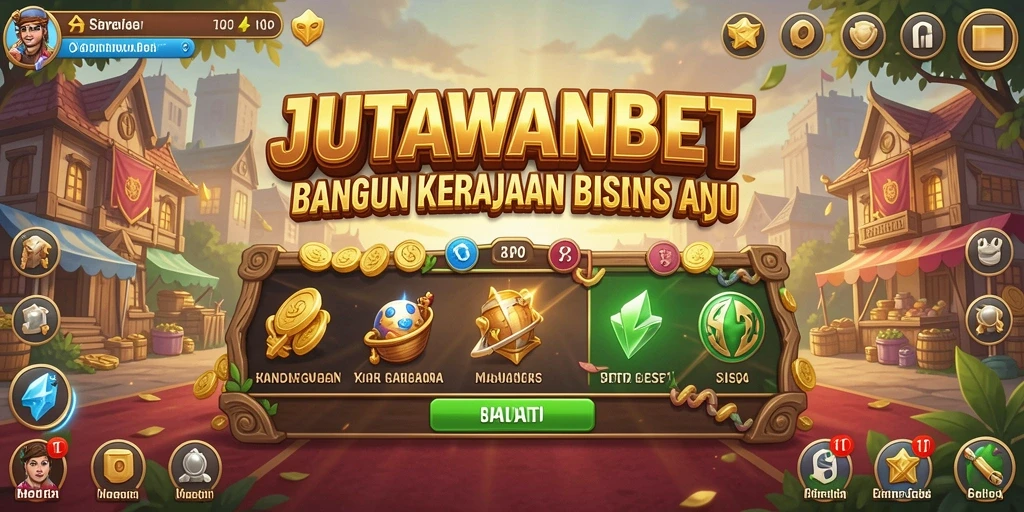 Tampilan utama gameplay JUTAWANBET yang menarik.