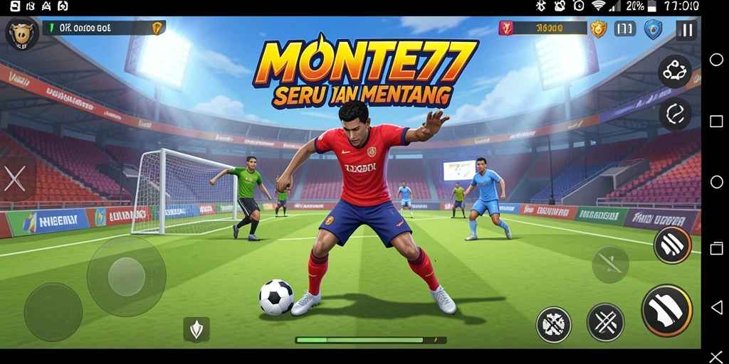 Gameplay seru MONTE77 dengan aksi olahraga yang mendebarkan.