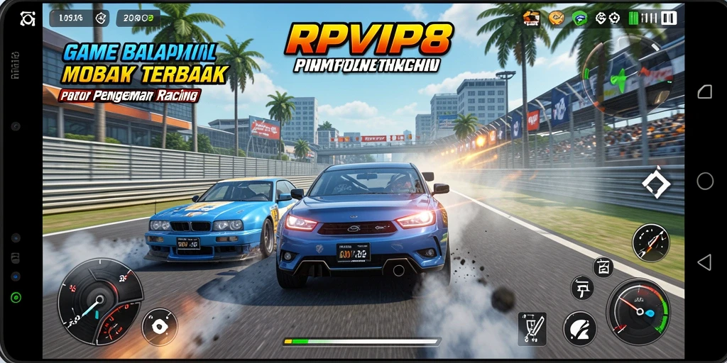 Tampilan gameplay RPVIP8 yang menegangkan dan penuh aksi.