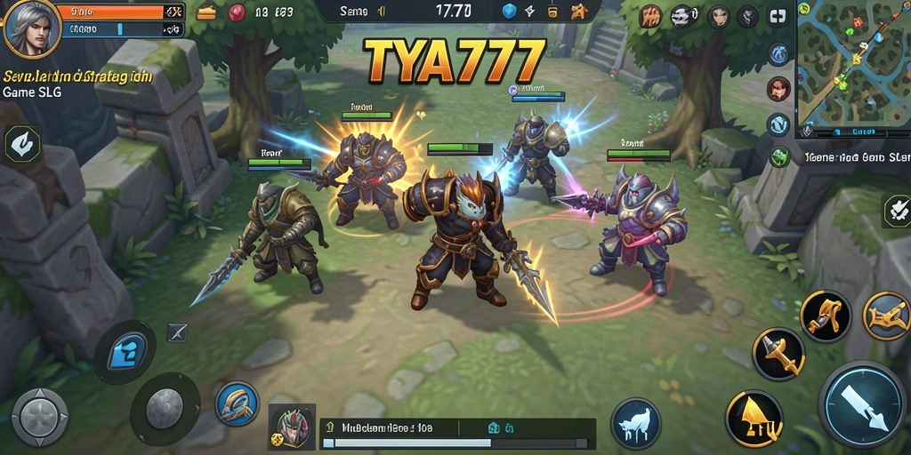 Tampilan gameplay seru dan menantang dalam TYA777.