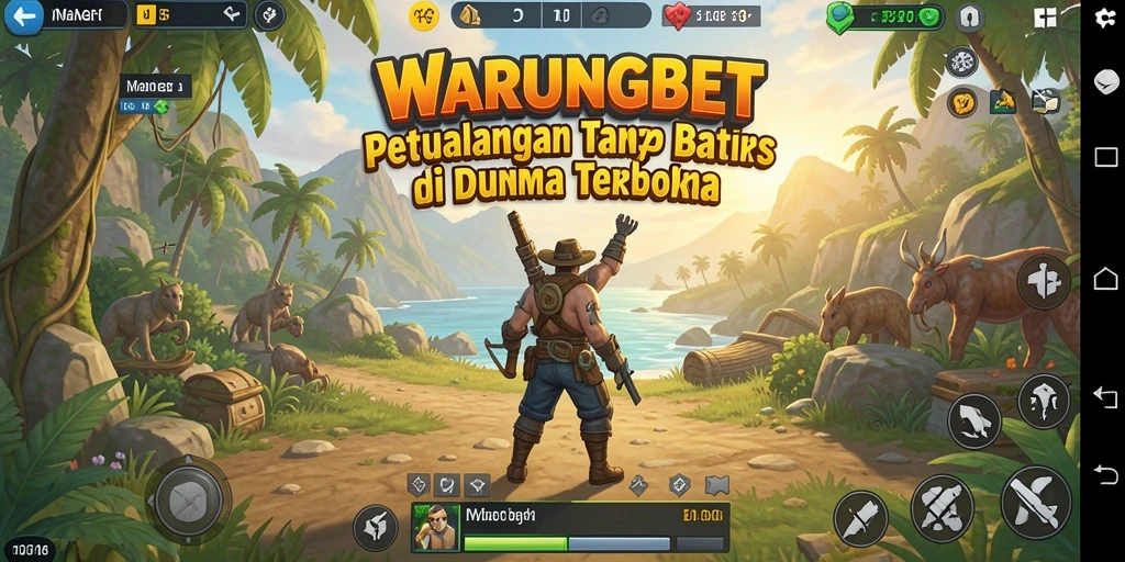 Screenshot gameplay menampilkan petualangan menarik di dunia terbuka.