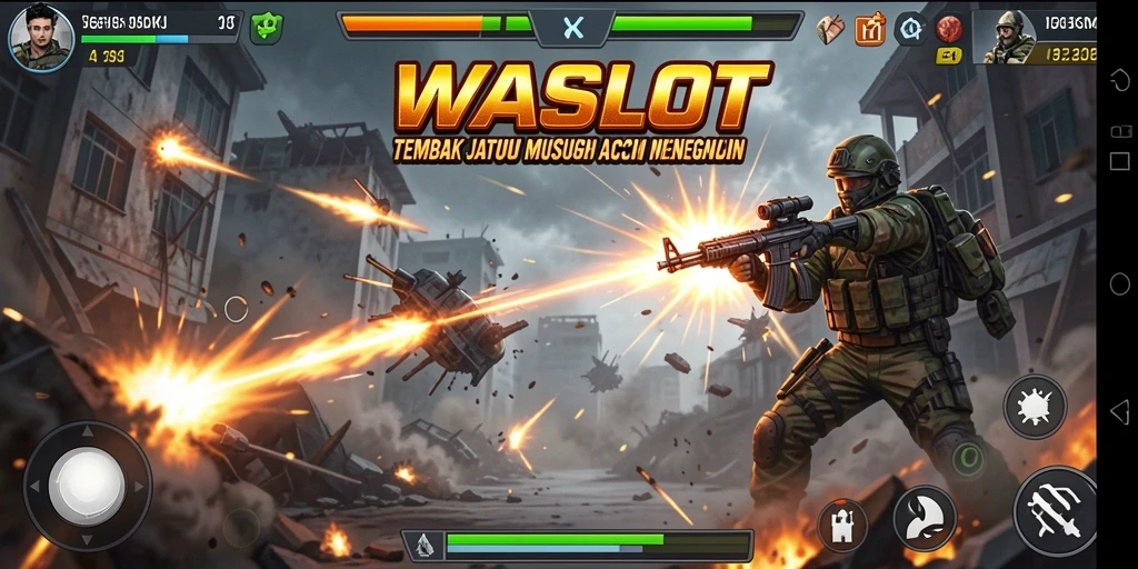 Tampilkan aksi mendebarkan dari WASLOT saat menembak jatuh musuh.